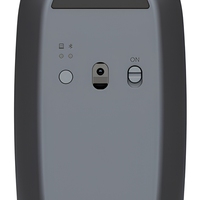 Souris sans fil 2-en-1 avec étui de charge pour écouteurs, accessoire informatique de bureau