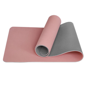 Estera de Yoga de alta calidad de 6mm de espesor TPE estera de yoga logotipo personalizado antideslizante y venta al por mayor de fábrica - Product Image 2