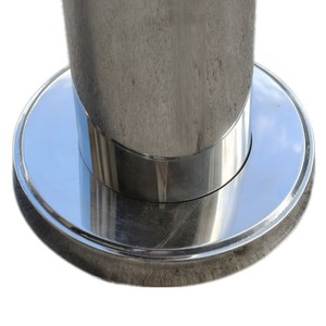 Siêu thị thép không gỉ rào cản giao thông chống va chạm bãi đậu xe bollard Tủ đông kim loại barrierbollard - Product Image 2