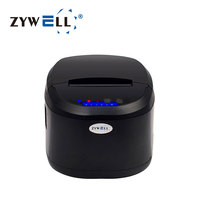 Impresora Térmica de Recibos Bluetooth ZYWELL de 58 mm y 80 mm, Venta al por Mayor para Pequeñas Empresas, Impresora de Facturas POS