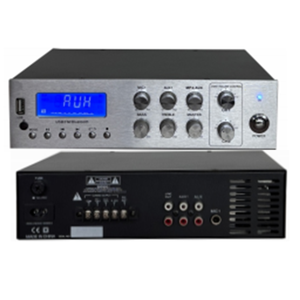 Amplificateur de diffusion professionnel miniature avec contrôle des fréquences hautes et basses et contrôle du volume global - Product Image 1