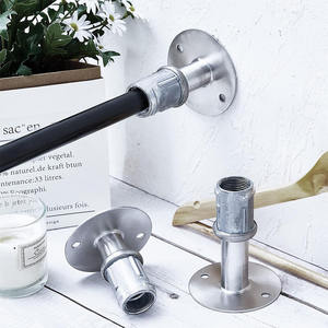 נירוסטה כפות רגליים רהוט מתכווננת שולחן רגל עגול בסיס רגליים מתכווננות מתאים 41 מ "מ - Product Image 2