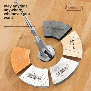 Ballon <span class=keywords><strong>de</strong></span> <span class=keywords><strong>boxe</strong></span> en polyuréthane réglable en hauteur pour entraînement <span class=keywords><strong>de</strong></span> réflexe et <span class=keywords><strong>de</strong></span> vitesse, ballon <span class=keywords><strong>de</strong></span> frappe vertical pour la maison et le soulagement du stress - Product Image 5