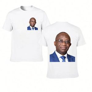 Design Customizable Round-Neck Short-<b>Sleeved</b> T-Shirts Oversized Fit for National General Election - Product Image 1
