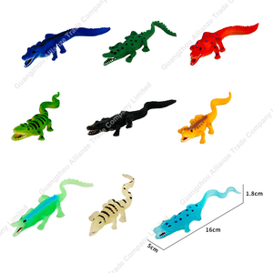 Jouet à presser en TPR de style crocodile miniature, créatif, changeant de couleur et lumineux dans le noir, jouet crocodile extensible coloré - Product Image 6