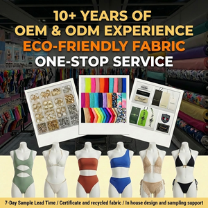 Bikini personnalisé OEM pour femmes, imprimé floral, une pièce, coupe asymétrique, double couche, bretelles perlées, maillot <span class=keywords><strong>de</strong></span> <span class=keywords><strong>bain</strong></span> <span class=keywords><strong>en</strong></span> Econyl - Product Image 6