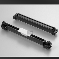 Connecteur KEL 8601-060FS-A-P, pas de 0,635 mm, en plastique noir/cuivre