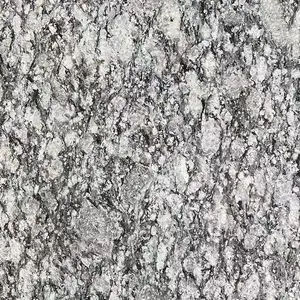 China Cheap Sea Wave Flower Grey White Spray White Granite For Flooring Tiles