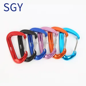 Locking carabiner for hammock locking carabiner clips 12kn Aluminium Carabiner