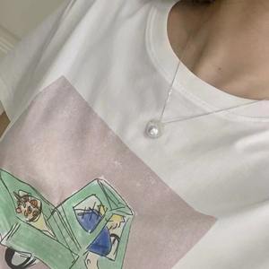 Collar de Perlas de Agua Dulce AK de 18K con Perlas Zhuji 2025, Diseño de Cielo Estrellado con Cuentas de Luz Intensa - Product Image 4