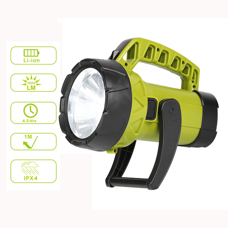 Перезаряжаемый светодиодный прожектор охотничий свет Прожектор светодиодный поисковый Фонарь ручной