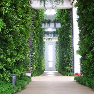 Pots en plastique verticaux de haute qualité pour plantes murales, jardin vertical avec irrigation - Product Image 3