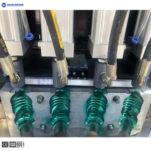 NAVAN Customized Semi-Automatic 4-Cavity PET Beverage Bottle Blowing Machine