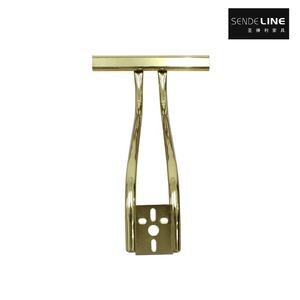 Pedal de Pie de Metal Dorado al por Mayor, Altura Ajustable, Base de Acero Inoxidable para Salones Modernos, <span class=keywords><strong>Barber</strong></span>ías, Muebles de Salón Comerciales - Product Image 6