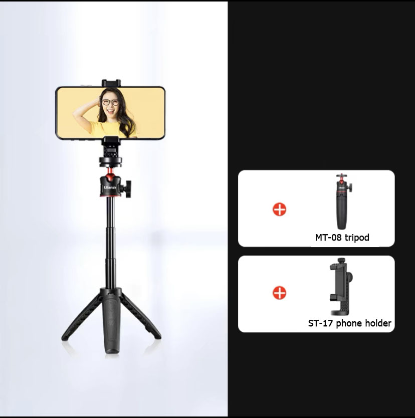 8MT-08 trípode + soporte ST-17phone