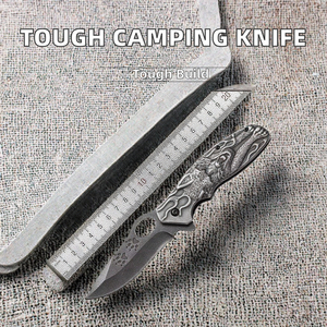 Cuchillo de Caza de Acero Inoxidable de Alta Dureza Directo de Fábrica, Herramienta Multiusos para Supervivencia al Aire Libre, Camping, Bricolaje, OEM - Product Image 3