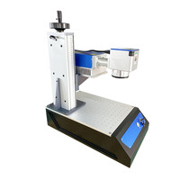 Machine de marquage et de gravure laser UV 355nm 10W, CNC 3D portable de table pour le marquage du verre, du plastique, des circuits imprimés et des flacons cosmétiques