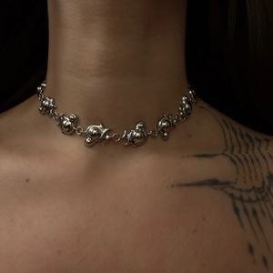 Collar Gótico Punk Ajustable, Joyería Hecha a Mano, Collar de Estilo Audaz para Estilos Alternativos y Streetwear - Product Image 4