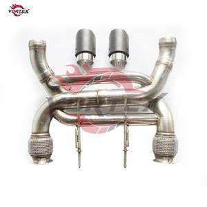 Système d'échappement arrière Catback Valvetronic en acier inoxydable T304 haute performance Vortex pour McLaren 720 - Product Image 4