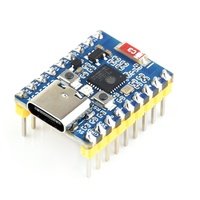 Carte de développement ESP32-C6 Mini WiFi 6 basée sur le module ESP32-C6FH8, WiFi 6 160 MHz 2,4 GHz, BT 5 avec broches jaunes soudées