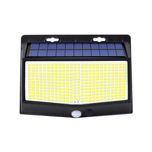 Lampe solaire murale LED Lu Yao 468 avec détecteur de mouvement pour extérieur, lampe de jardin - Product Image 1