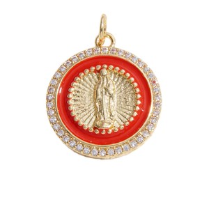 DIY Tarot Card Pendant Set Mixed Shapes Gold Plated Copper For Necklace Making Spring 2024 - Product Image 5