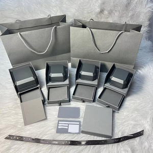 Wholesale Quality LED Light Jewelry <b>Box</b> Wedding Ring Gift <b>Box</b> Custom Logo <b>Box</b> for Jewelry - Product Image 5