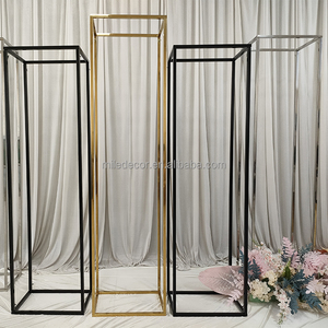 Custom Arch Flower Background Stand <strong>Gold</strong> <strong>Metal</strong> Arch Wedding <strong>Backdrop</strong> for Event Party Decoration - Product Image 5