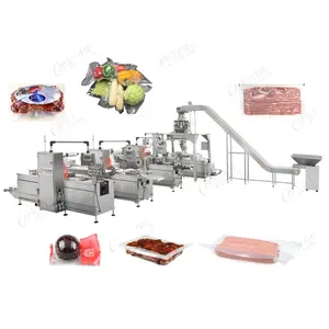 Automatic New Thermoforming Vacuum Packing Machine for Steak and Food with Reliable Motor for Plastic Pouch Packaging