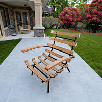 Vintage Brasilianischer Ölwachs-Echtleder Mid-Century Loungesessel Bauhaus Akzent-Sessel mit Distressed-Finish Wohnmöbel