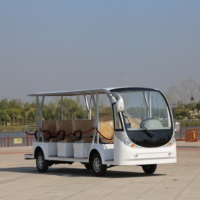 Voiture de tourisme électrique 8-14 places à bon prix en Chine, voiture de tourisme 14 passagers, mini bus de tourisme électrique de haute qualité