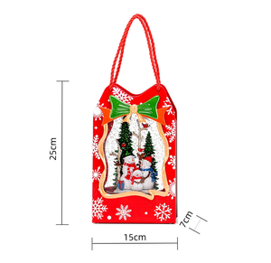 Caja de Regalo con Globo de Nieve Rectangular Relleno de Agua, Caja Musical, Regalo de <span class=keywords><strong>Navidad</strong></span> Clásico Europeo Americano de Lujo - Product Image 6
