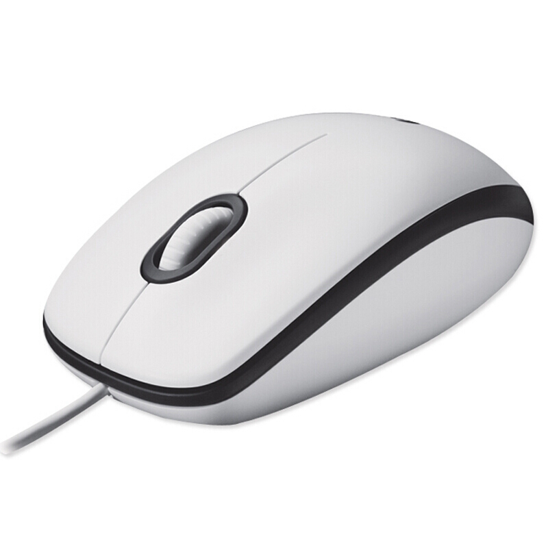 Logitech M100 Mouse - Symmetrical, Wired, and Versatile
