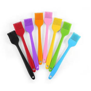 Cepillos de aceite de cocina para hornear alimentos al por mayor personalizados cepillo de aceite de silicona para cocina cepillo de aceite de silicona - Product Image 2