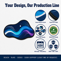 Tapis de souris personnalisé pour le bureau, la maison, le jeu, design personnalisé, tapis de souris en gros, OEM, ODM, fourniture directe d'usine