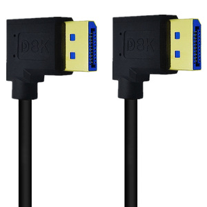 Cable de alta definición Dp1.4 con codo 8K 60Hz para TV, ordenador, proyector portátil - Product Image 1