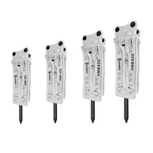 Frd Nieuwe 20G 15G 30G 40G 50G Hydraulische Rock Breker Jack Hamer Voor 40-50 Ton Graafmachine Met 180Mm Beitel Diameter - Product Image 1