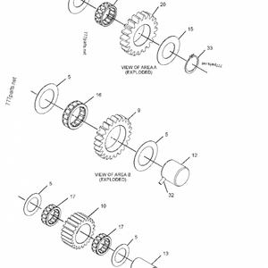 Caja de Cambios de Viaje para Excavadora E 324D 324DL 324DLN, Piezas de Repuesto, Reductor 227-6133 227-6132 199-4593 267-6913 267-6878 - Product Image 4