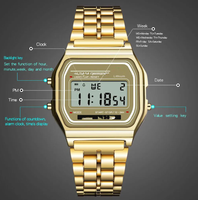 2026 Neue Mode-Schmuckstücke mit Niedriger MOQ, Edelstahl Digital Kunststoff-Harz Großhandelspreis Unisex Runde Armbanduhr