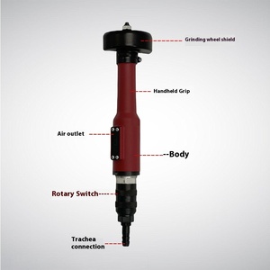 Esperto industriale S80Q macchina pneumatica Qingdao <span class=keywords><strong>avamposto</strong></span> strumenti di taglio e lucidatura a mano supporto OEM personalizzato - Product Image 1