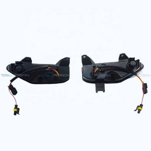 Para Infiniti Q50 V37 Skyline 400r 2014-2017, Lámpara LED Delantera para Parachoques, DRL de 2 Piezas (Intermitentes Secuenciales) - LED de Triple Color - Product Image 4