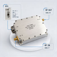 Module amplificateur de puissance RF 15W 1500-2500MHz, boîtier en aluminium, connecteur SMA, 24V DC pour communication radar