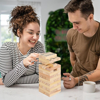 Juego de Torre de Bloques, Actividades para Parejas, Ideas para Citas Nocturnas, Juego para Fiestas Nocturnas de Adultos, Regalo de San Valentín, Juego de Apilar Bloques