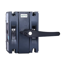 Interruptor aislador PV DC1000V 1500V listado por UL 400A 2P interruptor seccionador de sistema de energía fotovoltaica para sistema Solar