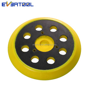 EVERTOOL Piatto di Supporto Semiflessibile da 5 Pollici con 8+2 Fori e Bordo in PU Morbido <span class=keywords><strong>per</strong></span> Lucidatrice Orbitale DA, <span class=keywords><strong>per</strong></span> Pannelli Auto Curvi - Product Image 5