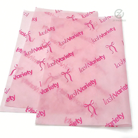 Papier d'emballage en tissu biodégradable personnalisé imprimé en feuille d'or de luxe 17 g/m² pour vêtements