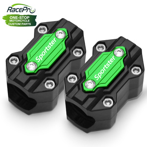 RACEPRO-Barra de choque de motor de motocicleta, bloque de protección de parachoques decorativo para Sportster S <span class=keywords><strong>1250</strong></span> RH1250 2021 2022, 22/25/28mm - Product Image 6