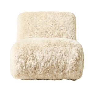 1970s Style Luxury Living Room Sheepskin Comfortable <strong>Yeti</strong> Single Recliner Sofa <strong>Chair</strong> Ergonomic Reclining Gaming Salon <strong>Chairs</strong> - Product Image 5