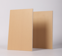 Panneau ignifuge Panneau d'oxyde de magnésium en PVC pour la décoration intérieure Panneau Slap Plates Sheet Materials Face Slab