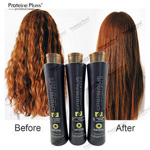 Tratamiento Capilar Profesional de Queratina con Proteína, Tratamiento Brasileño de Queratina Alisador de Calidad Profesional - Product Image 1